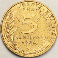 France - 5 Centimes 1984, KM# 933 (#4201) - 5 Centimes