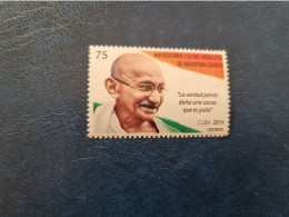 CUBA  NEUF  2019   NATALICIO  150  DE  MAHATMA  GANDHI   //  PARF AIT  ETAT  //  1er  CHOIX  // - Neufs