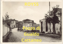 Umbria-perugia-pozzo Di Gualdo Cattaneo Viale Della Repubblica Pozzo Frazione Di Gualdo Cattaneo Veduta Anni 50 - Other & Unclassified