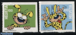 Switzerland 2015 Marsupilami 2v S-a, Mint NH, Art - Comics (except Disney) - Nuovi