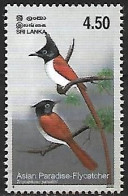 Sri Lanka - MNH ** 2003 :    Indian Paradise Flycatcher  -  Terpsiphone Paradisi - Songbirds & Tree Dwellers