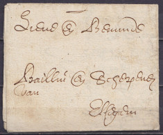 L. Datée 1669 De AUDENAERDE Pour AFFLIGEM - 1621-1713 (Pays-Bas Espagnols)