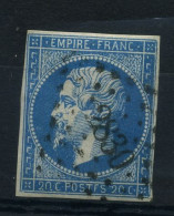 N 14A Ob PC2830 - Variété : Poste F - 1853-1860 Napoleon III