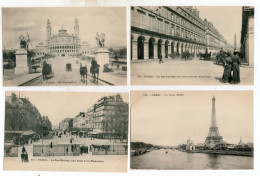 CPA - 75 - Paris - 11 Cartes Précurseurs - - Lotes Y Colecciones