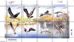 Jordan 2022 Migratory Birds 8v M/s, Mint NH, Nature - Birds - Jordanië