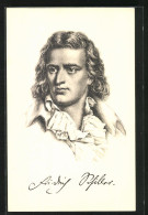 Künstler-AK Portrait Von Friedrich Schiller  - Ecrivains