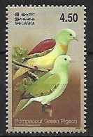 Sri Lanka - MNH ** 2003 :   Sri Lanka Green Pigeon  -  Treron Pompadora - Tauben & Flughühner