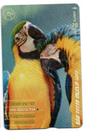 Perroquet Parrot Oiseau Bird Télécarte Israël Phonecard  (K 218) - Israel