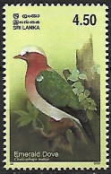 Sri Lanka - MNH ** 2003 :  Common Emerald Dove -   Chalcophaps Indica - Piccioni & Colombe