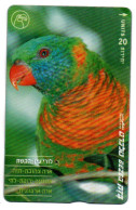 Perroquet Parrot Oiseau Bird Télécarte Israël Phonecard  (K 220) - Israël