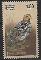 Sri Lanka - MNH ** 2003 :     Painted Francolin  -  Francolinus Pictus - Hühnervögel & Fasanen