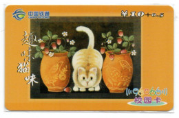 Chat Cat Télécarte Chine Phonecard  (K 223) - Cina