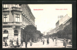 AK Szekesfehervar, Nador-ulcai Reszlet, Grosse Strasse In Der Stadt  - Hungary