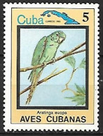Cuba -MNH ** 1983 :  Cuban Parakeet  -  Psittacara Euops - Pappagalli & Tropicali