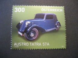Österreich 2024- Serie: Autos, Austro Tatra 57A, Nennwert 300 Ct. Ungebraucht - Neufs