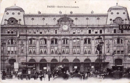 75 - PARIS -  La Gare Saint Lazare - Métro Parisien, Gares