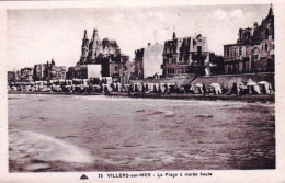 14 - Calvados -  VILLERS Sur MER - La Plage A Marée Haute - Villers Sur Mer