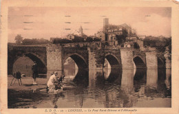 FRANCE - E D O - Limoges - Vue Sur Le Pont Saint Etienne Et L'Abbessaille - Animé - Carte Postale Ancienne - Limoges