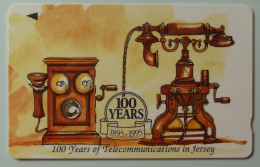 JERSEY - UK - GPT - 100 Years Of Telecommunications In Jersey -  Error Control - Used - R - Autres & Non Classés