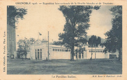 FRANCE - Grenoble - Vue Sur Le Pavillon Italien - Exposition Internationale - Animé - Carte Postale Ancienne - Grenoble