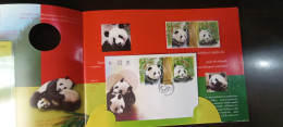 Thailand Stamp 2005 30th Ann Of The Diplomatic Relation Thai - China (Panda) Pack - Thailand
