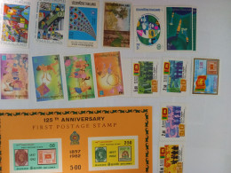 Stamps Of THAILAND And SRI LANKA - Immersione