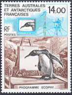 TAAF 1993, FAUNA, EMPEROR PENGUIN, COMPLETE, MNH SERIES With GOOD QUALITY, *** - Ongebruikt