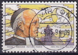 1994 Éric Daniels FRÈRE MUTIEN MARIE  CACHET  VIRTON - Used Stamps