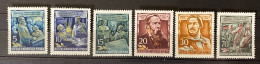 DDR - 1955 - Michel Nr. 485/490 - Postfrisch/Ungebraucht M. Falz - Neufs