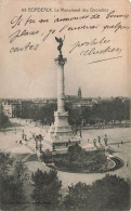 FRANCE - Bordeaux - Vue Sur Le Monument Des Girondins - Vue Générale - Statue - Animé - Carte Postale Ancienne - Bordeaux