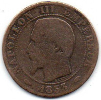 5 Centimes 1853A - 5 Centimes