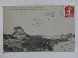 Le Voyage Bouy  - Vincennes Par Le Capitaine Marconnet Et Le Lieutenant Fequant - Piloten