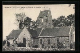 CPA Villedieu, Eglise De La Bloutière  - Villedieu