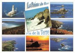 FRANCE - La Pointe Du Raz - Le Phare De La Vieille - La Baie Des Trépassées - Les Célèbres Courants - Carte Postale - La Pointe Du Raz