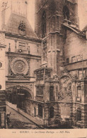 FRANCE - Rouen - Vue Sur La Grosse Horloge - N D Phot - Vue Générale - Animé - Carte Postale Ancienne - Rouen