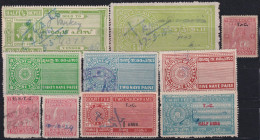 F-EX49750 INDIA REVENUE FEUDATARY STATE COURT FEE TRANVANCORE ANCHEL.  - Timbres De Service