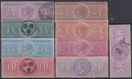 F-EX49721 INDIA ENGLAND REVENUE FOREING BILL.  - Official Stamps