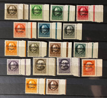 Bayern - 1919 - Michel Nr. 116/130 A SR, 134/135 A SR - Postfrisch - Nuevos