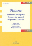 Finance : Finance D'entreprise - Finance De Marché - Diagnostic Financier (2003) De Roland Gillet - Buchhaltung/Verwaltung