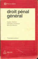 Droit Pénal Général (1987) De Gaston Collectif ; Stefani - Droit