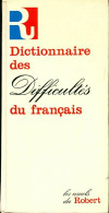 Dictionnaire Des Difficultés Du Français (1987) De Jean-Paul Colin - Diccionarios