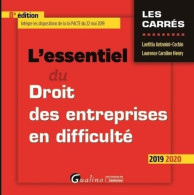 L'essentiel Du Droit Des Entreprises En Difficulté (2019) De Laetitia Antonini-cochin - Droit