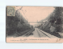 POIX : La Passerelle Du Chemin De Fer - état - Poix-de-Picardie