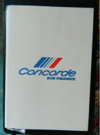 MENU CONCORDE AIR FRANCE VOYAGE PRESIDENTIEL NEW YORK PARIS FRANCOIS MITTERRAND JUILLET 1986 - Menus