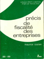 Précis De Fiscalité Des Entreprises (1988) De Maurice Cozian - Derecho