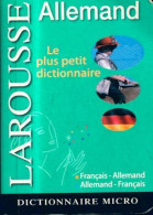 Mini Dictionnaire Allemand (2009) De Inconnu - Dictionaries