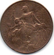 10 Centimes 1911 - 10 Centimes