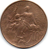 10 Centimes 1916 - 10 Centimes