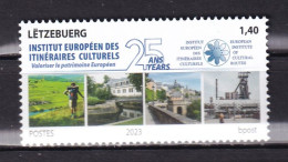 LUXEMBOURG-2023-CULTURAL ROUTES-MNH. - Unused Stamps