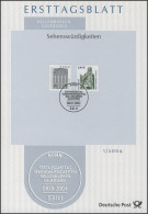 ETB 01/2004 SWK Residenzschloss Arolsen 0,25 / Bach-Denkmal Leipzig 0,40 - 2001-2010